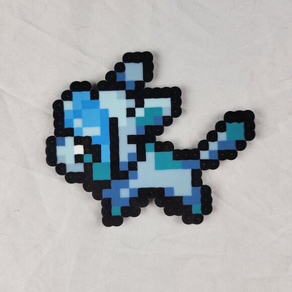 Glaceon Overworld Sprite Pokemon Perler - Picture 1 of 2